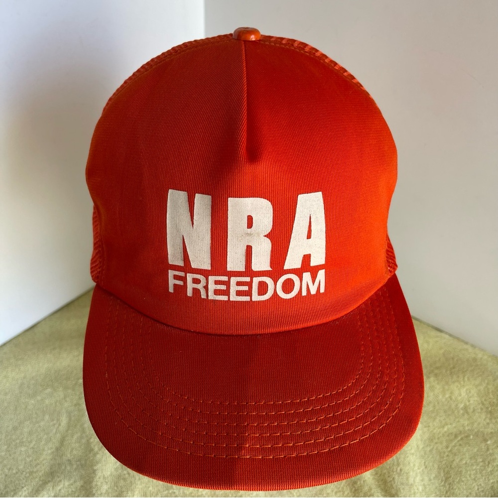 N R A FREEDOM hat trucker SnapBack